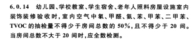 海南省學(xué)校室內(nèi)空氣檢測(cè)要求?。?！